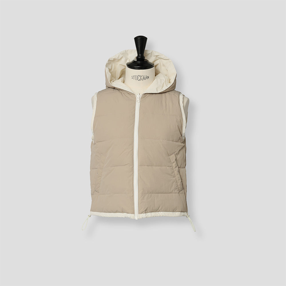 24aw  padded vest rev